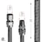 Flextron Gas Line Hose 3/8'' O.D. x 60'' Length 1/2" FIP x MIP Fittings, Stainless Steel Flexible Connector FTGC-SS14-60C - alternate 2
